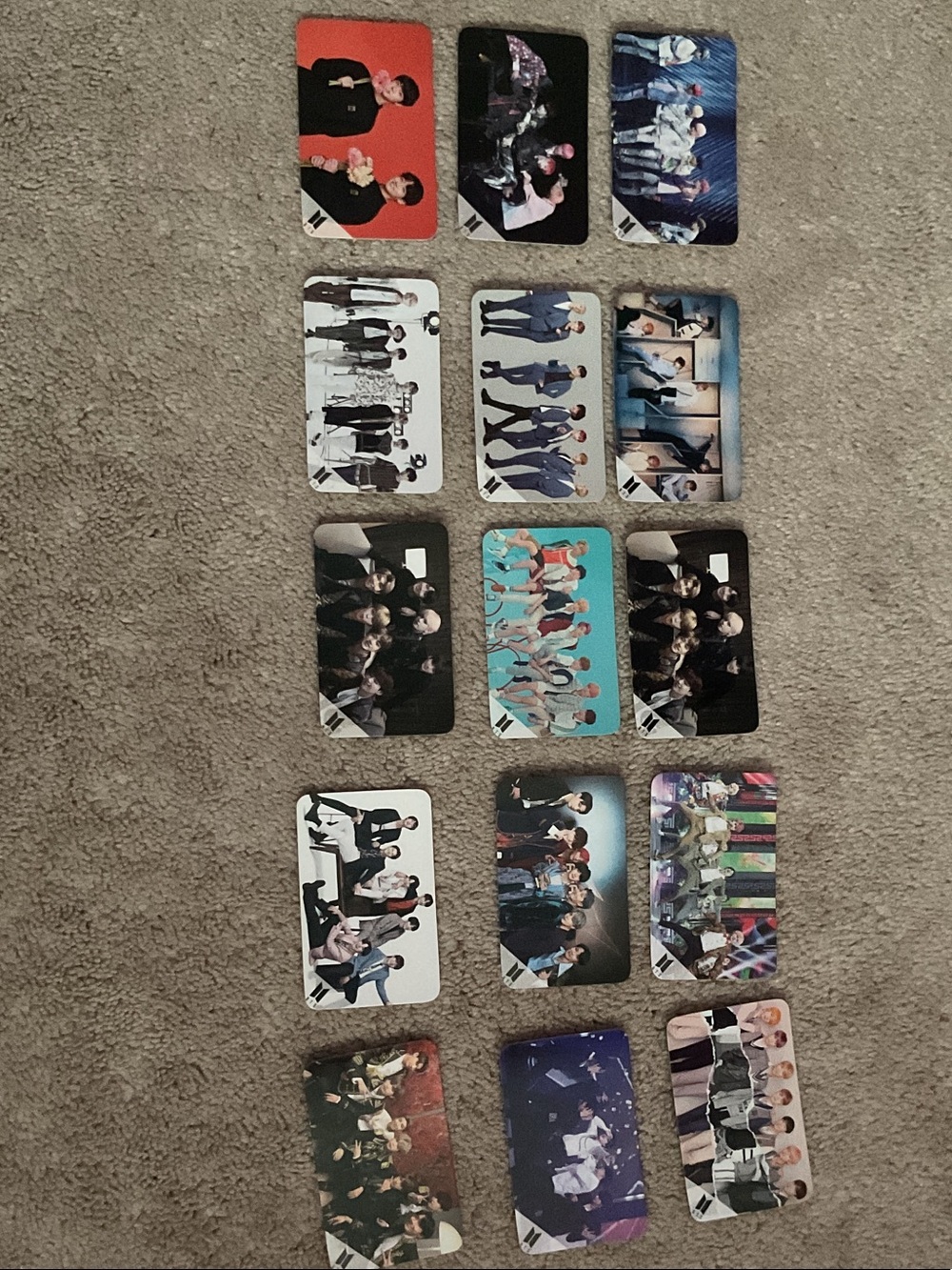 BTS 15 PACK PHOTOCARDS